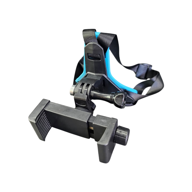 SOPORTE PARA CELULAR O CAMARA EN CASCO