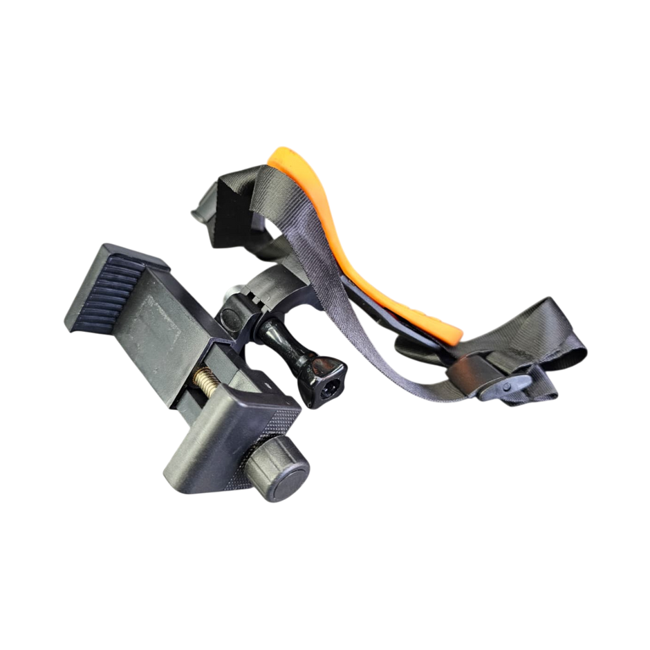 SOPORTE PARA CELULAR O CAMARA EN CASCO