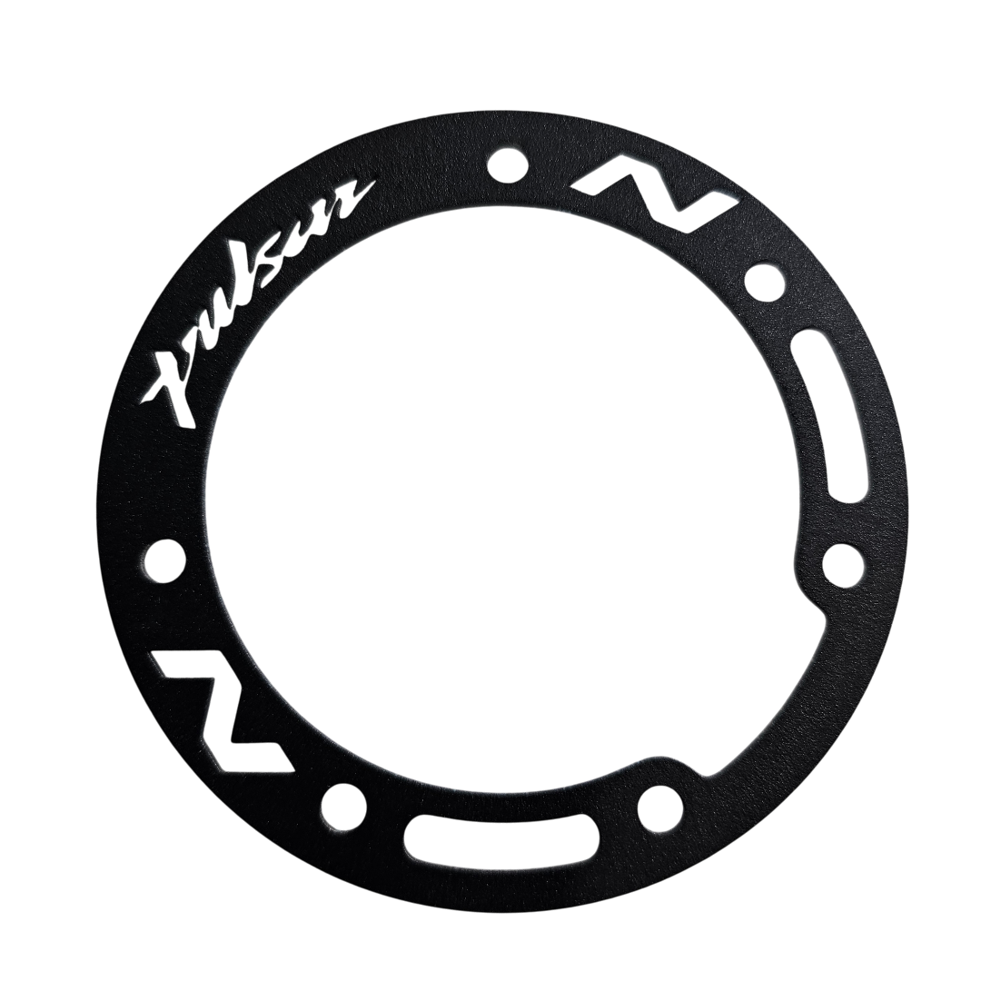 PROTECTOR DE TAPA TANQUE O ARO DE GASOLINA EN ACERO BAJAJ PULSAR N160/250