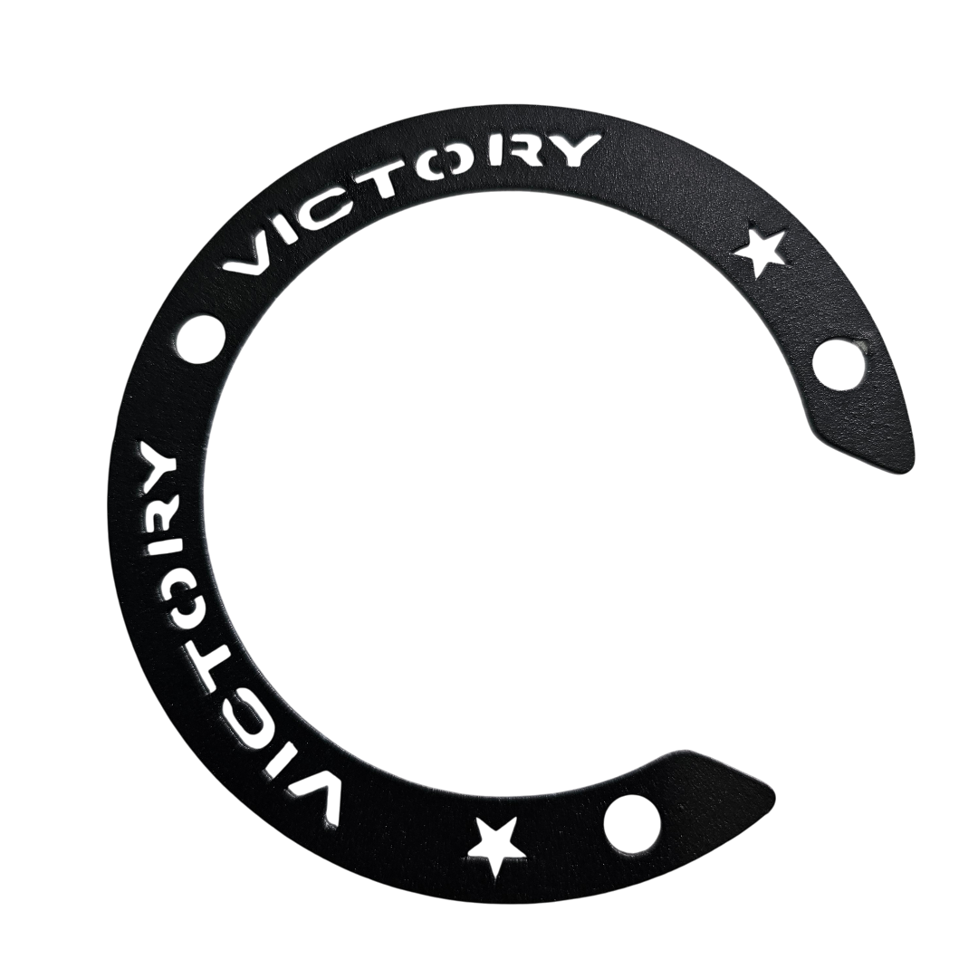 PROTECTOR DE TAPA TANQUE O ARO DE GASOLINA EN ACERO VICTORY MRX 150 - MRX 200 - VENOM 250