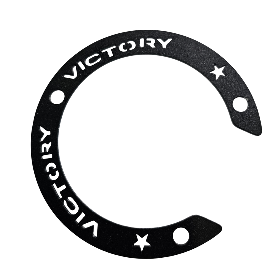 PROTECTOR DE TAPA TANQUE O ARO DE GASOLINA EN ACERO VICTORY MRX 150 - MRX 200 - VENOM 250