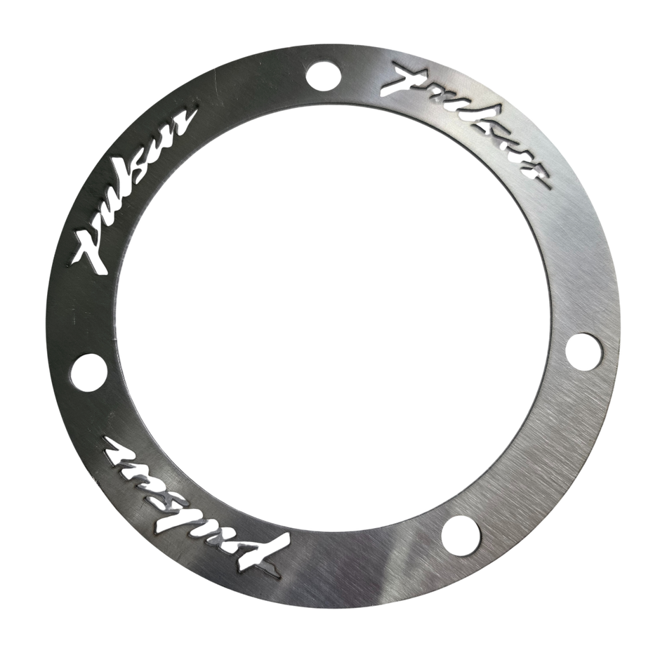 PROTECTOR DE TAPA TANQUE O ARO DE GASOLINA EN ACERO BAJAJ PULSAR 180