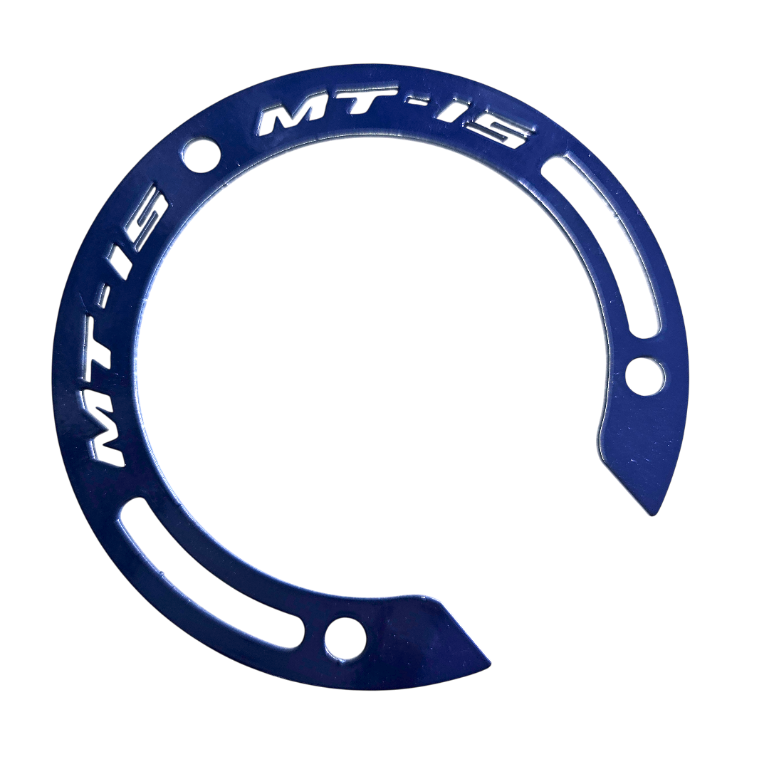 PROTECTOR DE TAPA TANQUE O ARO DE GASOLINA EN ACERO YAMAHA MT-15