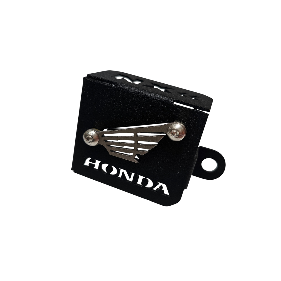 PROTECTOR DE BOMBA O DEPOSITO DE LIQUIDO DE FRENO TRASERO EN ACERO HONDA XRE 300 - ABS