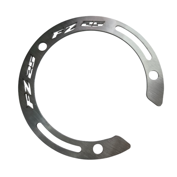 PROTECTOR DE TAPA TANQUE O ARO DE GASOLINA EN ACERO YAMAHA FZ25