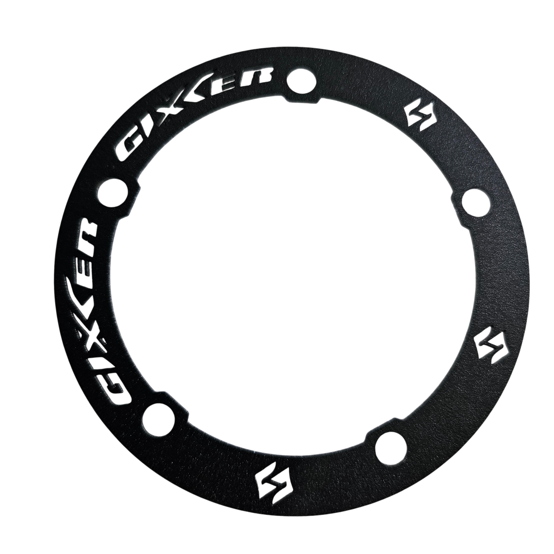 PROTECTOR DE TAPA TANQUE O ARO DE GASOLINA EN ACERO SUZUKI GIXXER 150 FI- GIXXER 150 SF - GIXXER 250 FI - GIXXER 250 SF