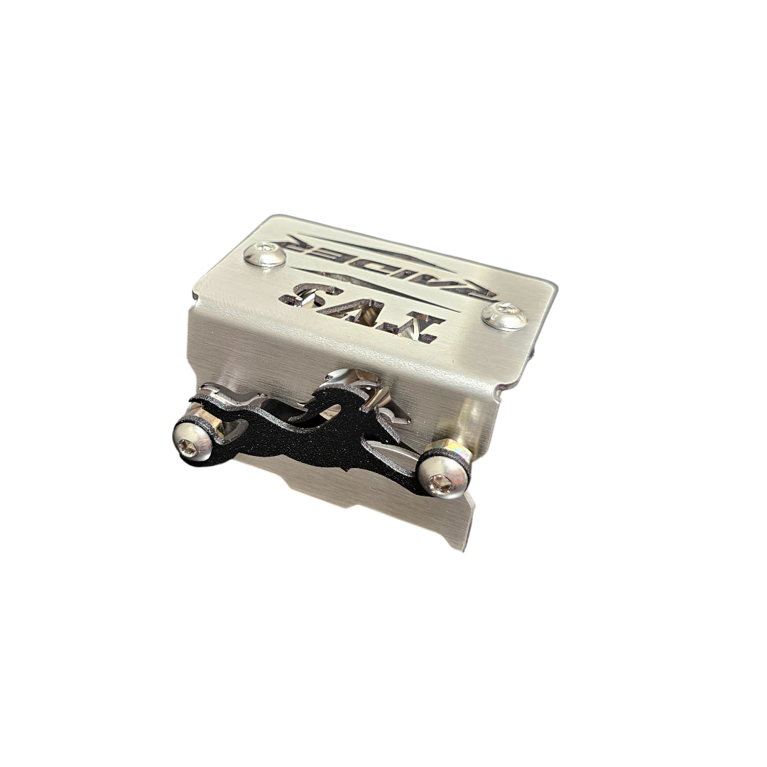 PROTECTOR DE BOMBA O DEPOSITO DE LIQUIDO DE FRENO DELANTERO TVS RAIDER