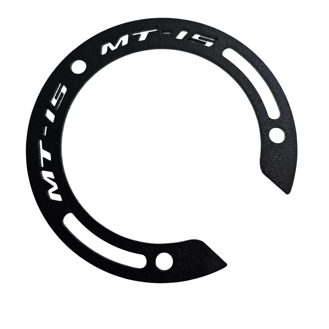 PROTECTOR DE TAPA TANQUE O ARO DE GASOLINA EN ACERO YAMAHA MT-15