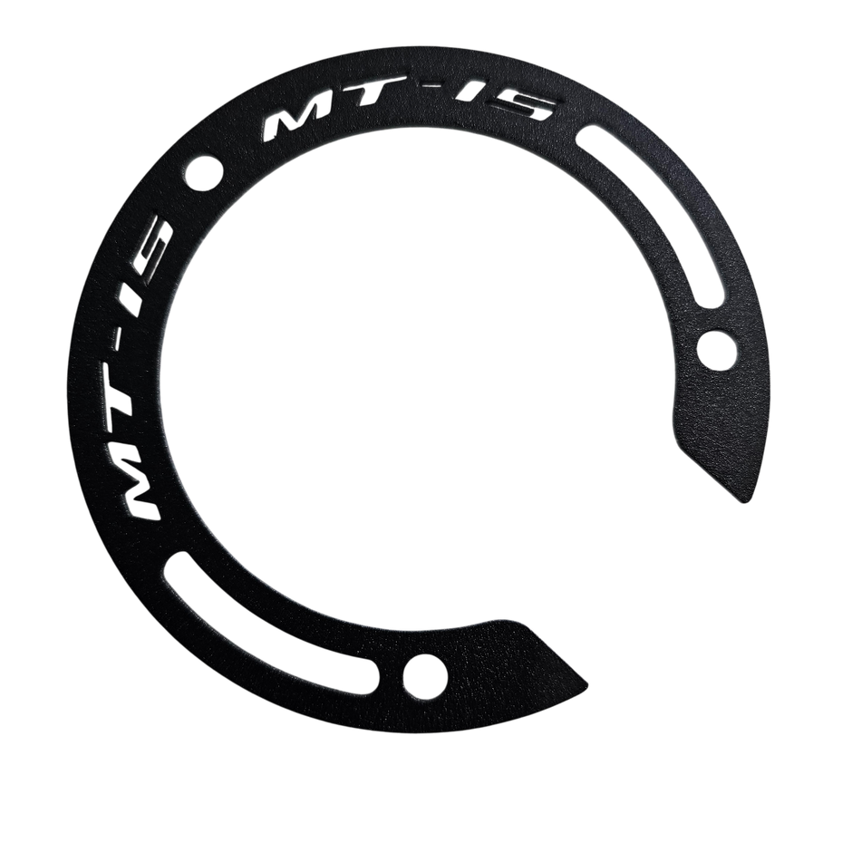 PROTECTOR DE TAPA TANQUE O ARO DE GASOLINA EN ACERO YAMAHA MT-15