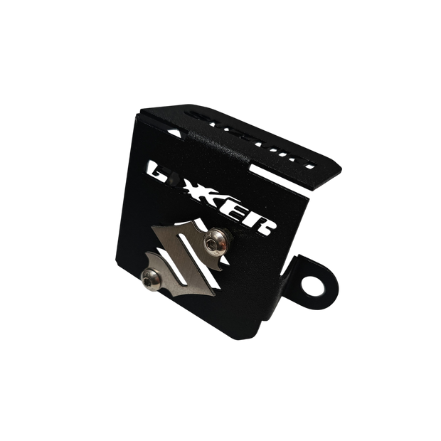 PROTECTOR DE BOMBA O DEPOSITO DE LIQUIDO DE FRENO TRASERO EN ACERO SUZUKI GIXXER 150 FI - GIXXER 150 SF - GIXXER 250 FI - GIXXER 250 SF