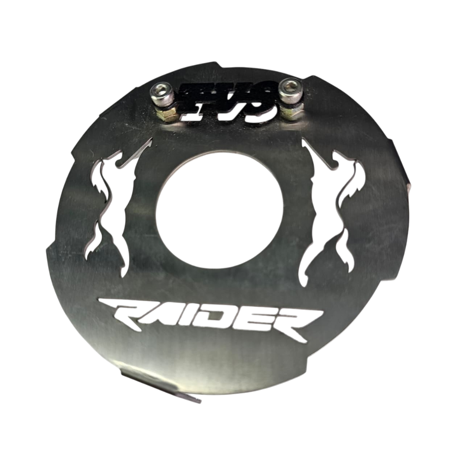 LUJO PARA SALIDA DE EXOSTO O RESONADOR EN ACERO TVS RAIDER - FI