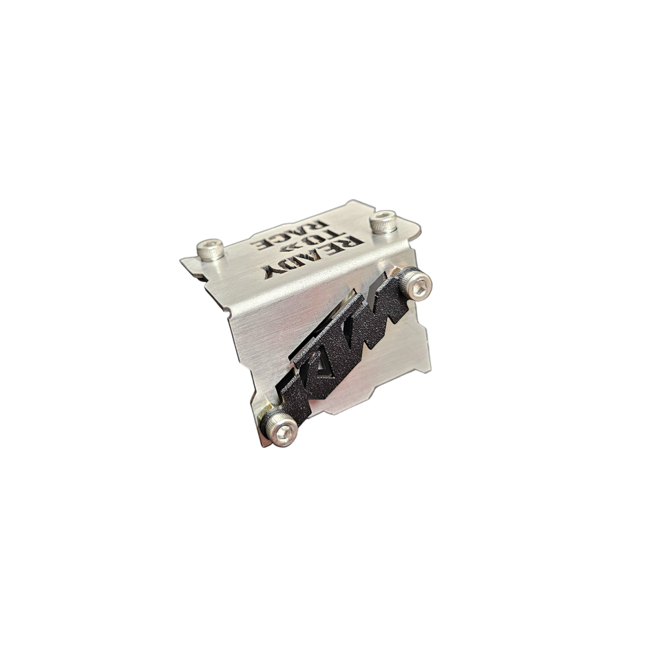 PROTECTOR DE BOMBA O DEPOSITO DE LIQUIDO DE FRENO DELANTERO EN ACERO KTM DUKE 200/390 G1 - KTM DUKE 200/250/390 NG - KTM DUKE 200/250/390 G3