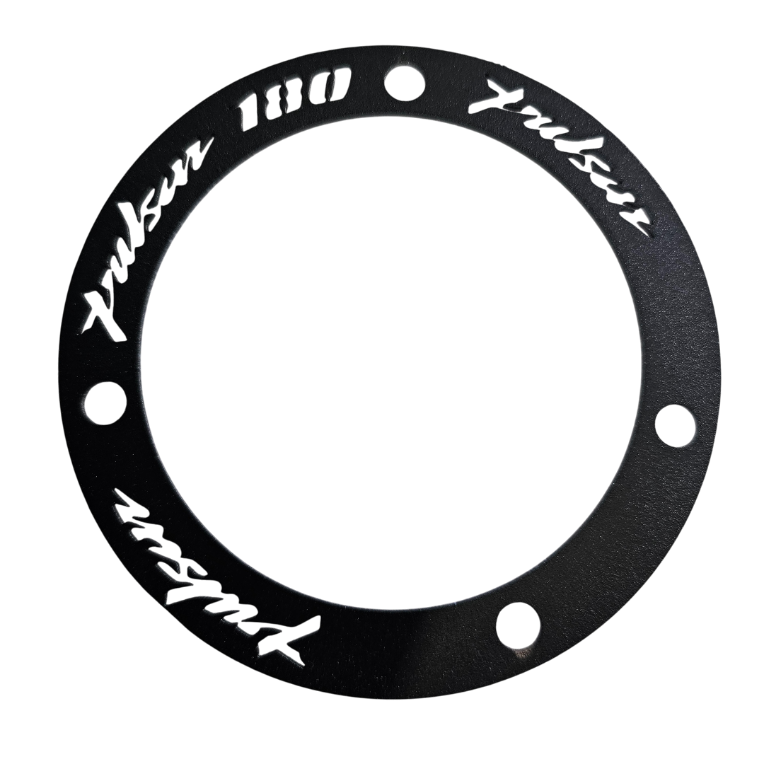 PROTECTOR DE TAPA TANQUE O ARO DE GASOLINA EN ACERO BAJAJ PULSAR 180