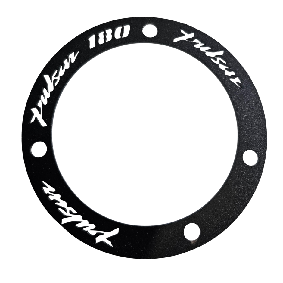 PROTECTOR DE TAPA TANQUE O ARO DE GASOLINA EN ACERO BAJAJ PULSAR 180