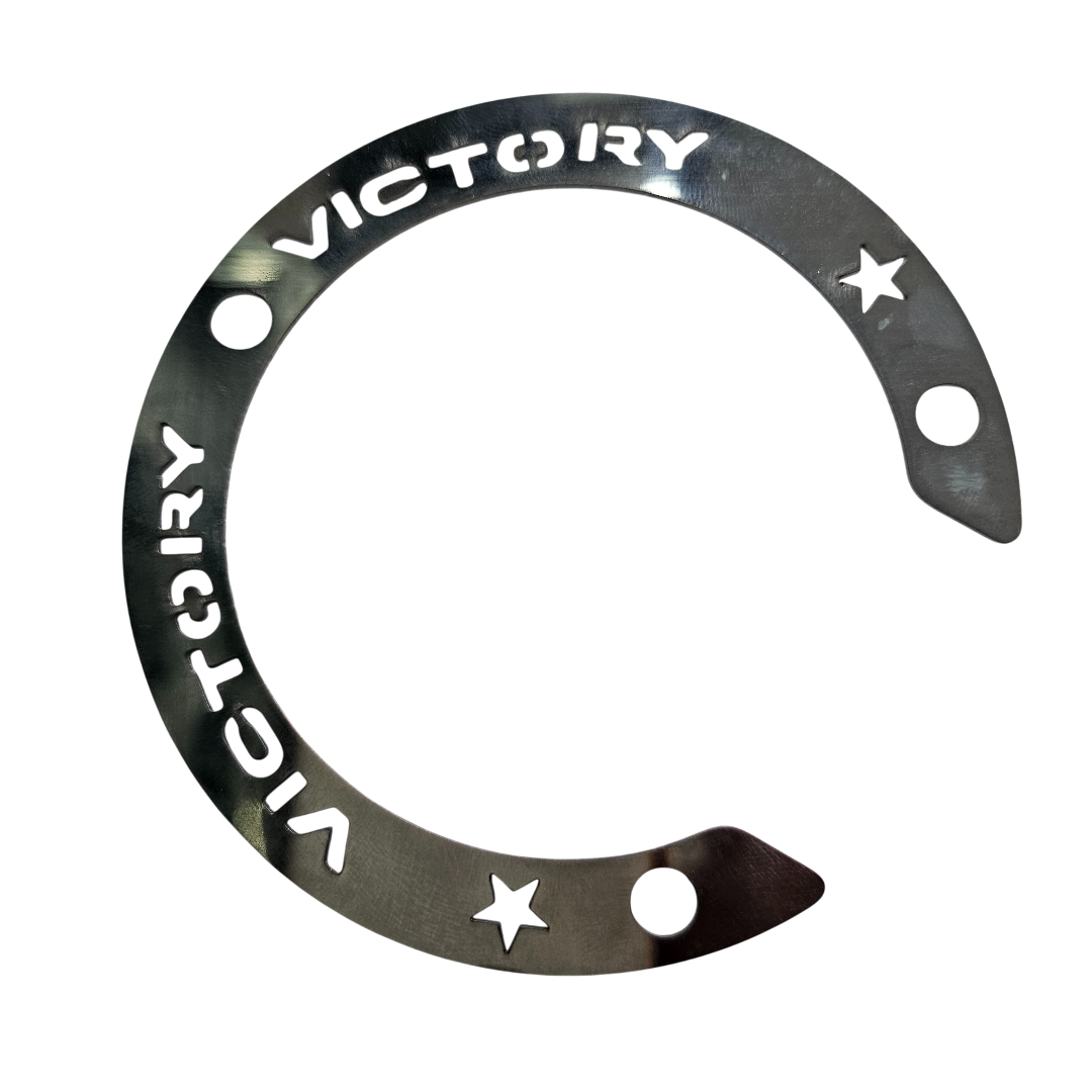 PROTECTOR DE TAPA TANQUE O ARO DE GASOLINA EN ACERO VICTORY MRX 150 - MRX 200 - VENOM 250