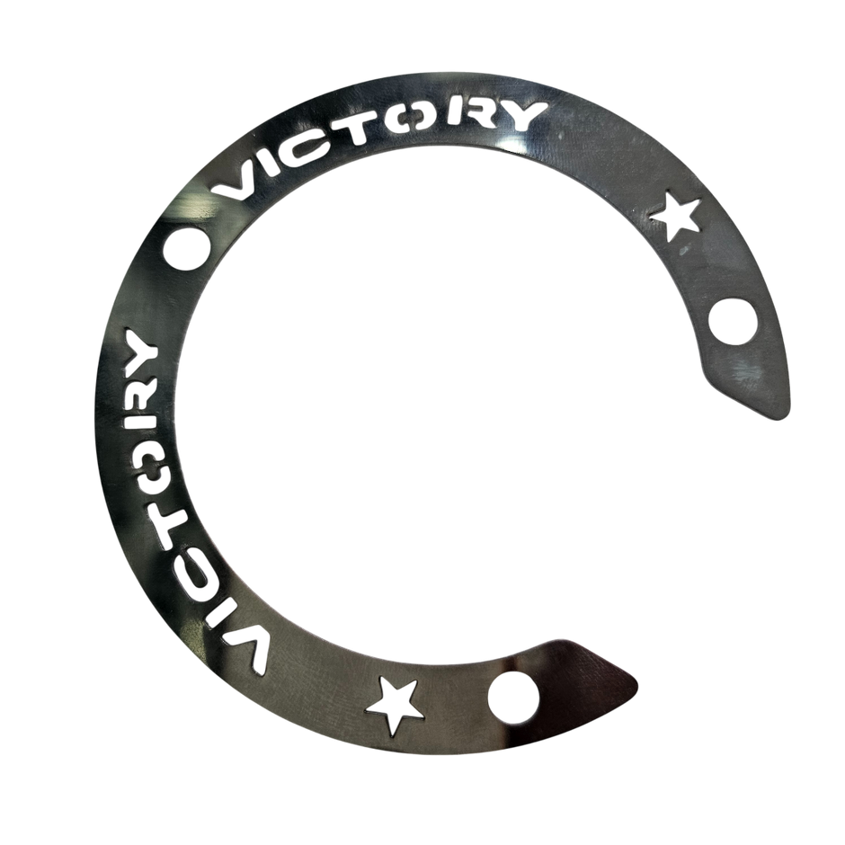 PROTECTOR DE TAPA TANQUE O ARO DE GASOLINA EN ACERO VICTORY MRX 150 - MRX 200 - VENOM 250