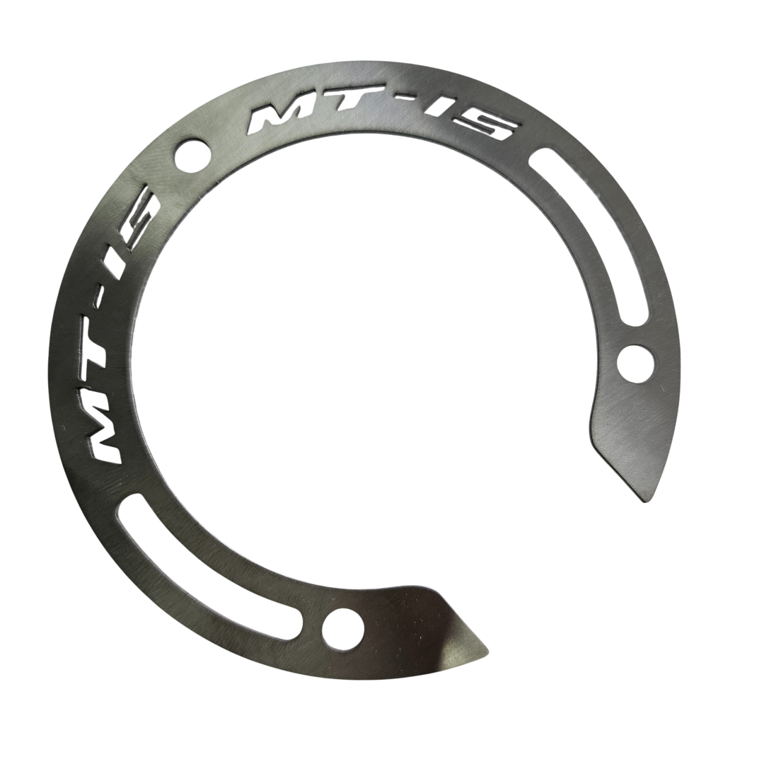 PROTECTOR DE TAPA TANQUE O ARO DE GASOLINA EN ACERO YAMAHA MT-15