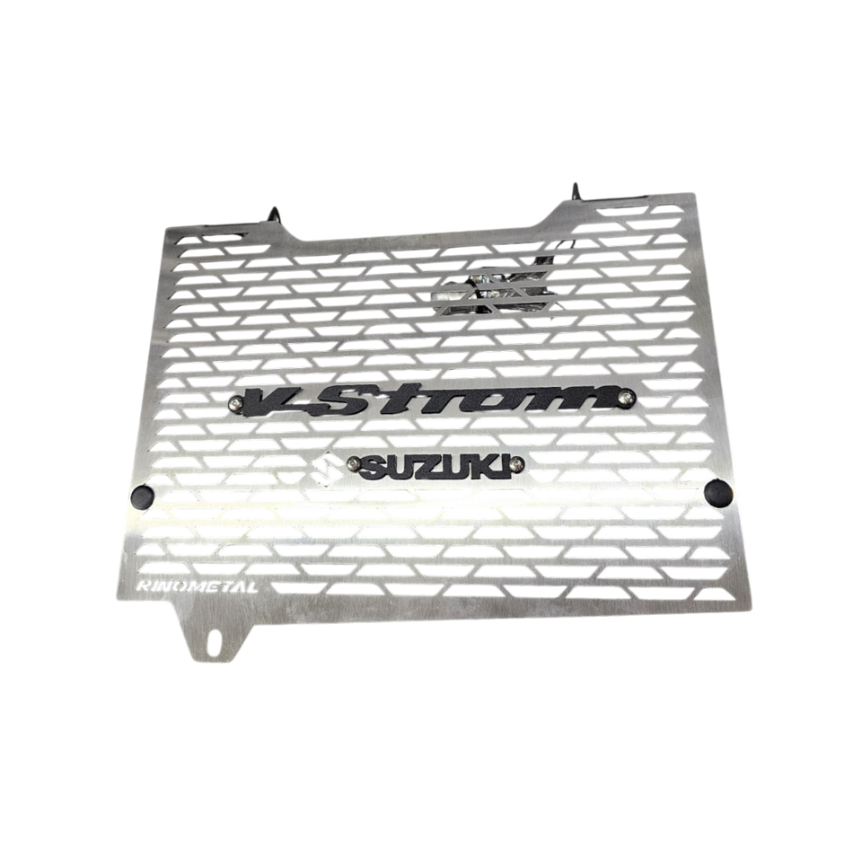 PROTECTOR RADIADOR EN ACERO SUZUKI VSTROM 650 XT